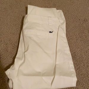 Vineyard Vines white cotton pants size 0